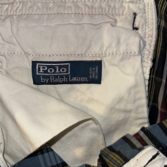 Polo Ralph Lauren Vintage Plaid Cargo Shorts - Picture 4 of 5